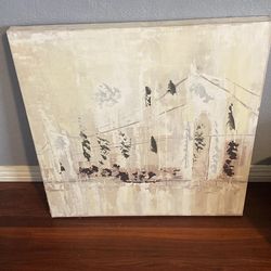 Picture frame, yellow, gray, black beige