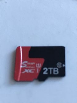 2TB MicroSDXC Memory Card $50 obo or Trade