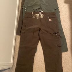 Carhart Work Pants 38x32