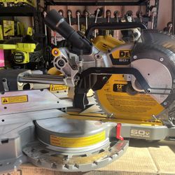 Dewalt 60v Flexvolt 12” Sliding Miter Saw