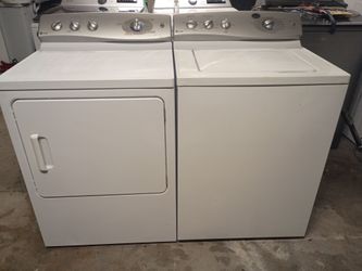 GE Washer And Electric Dryer Set