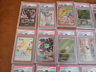 Pokemon Cards 28 PSA 10s and 1 PSA 9