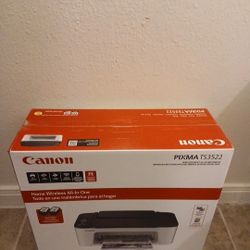 Canon PIXMA TS3522 Wireless All-in-One Color Printer NIB