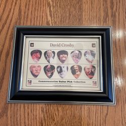 David Crosby Collectors Commemorative Guitar Picks