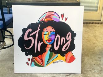 Strong Art Print by Pinklomein (Large)