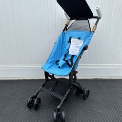 Brand New Blue Travel Stroller/ Compact Stroller 