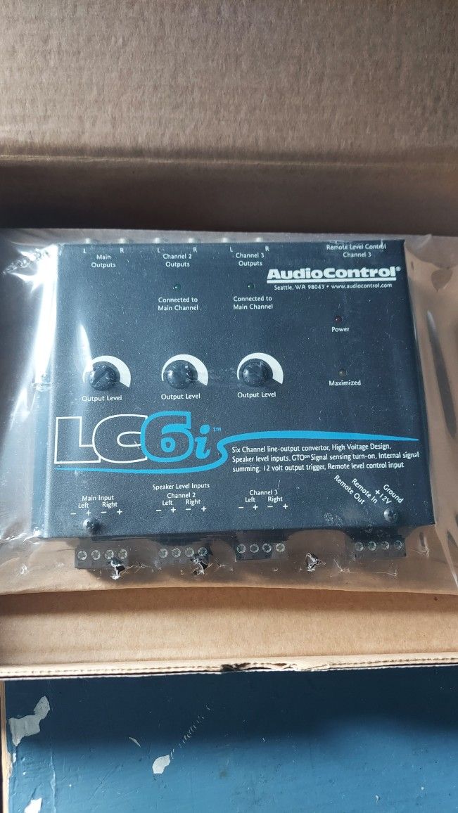Lc6i Audio Control $90 Make A Offer 