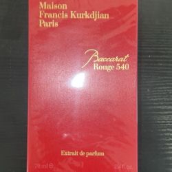 Baccarout Rouge 540 100 Ml 3.4 oz