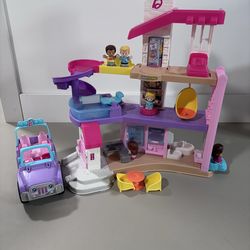 Fischer Price Barbie House & Jeep