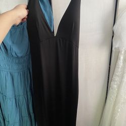 Elegant Black Tight Fit Dress 