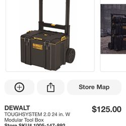 Tool Box  Tough system Dewalt 