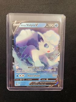 Pokemon Alolan Vulpix V 033