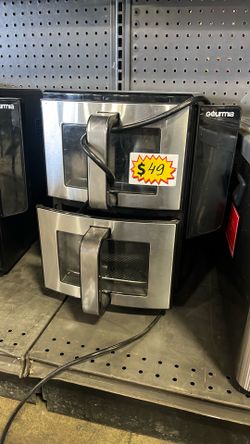 Gourmia double basket air fryer