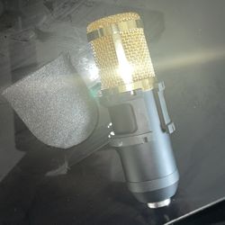 Recoding Mic And Stand With Pop Filter 