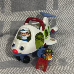 Fisher Price Little People Lil Movers Airplane with Figures