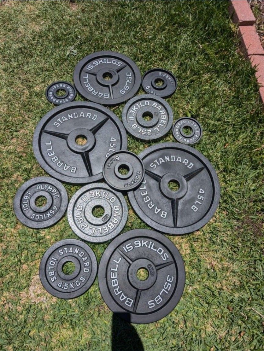 245 Lb Olympic Weight Set