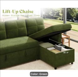New small room pull out sofa bed