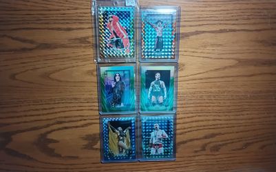2026 WWE Topps Chrome lot 6 cards... /25 /50 2x /99 /150 card lot wwf