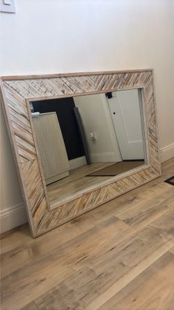 24” × 36” Chevron Mirror