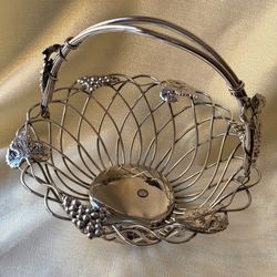 Canasta para frutas Sterling silver