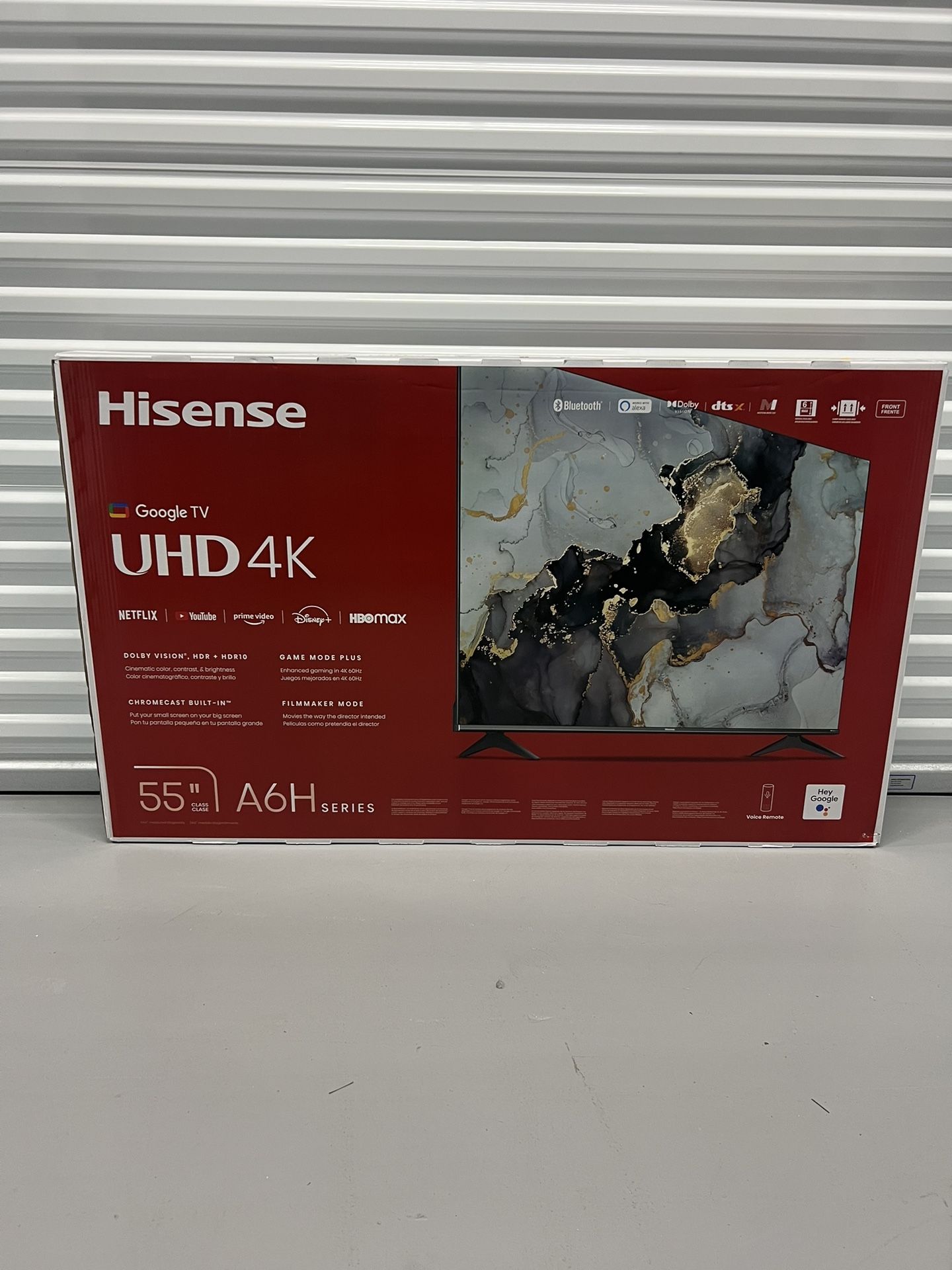 Hisense 55 Inch 4K Google Smart Tv UHD