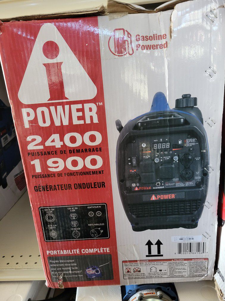 2400 watts I power Yamaha generator 