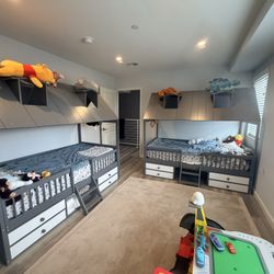 House Style Twin Bed- MATTRESS NOT INCLUDED 
