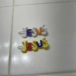 Jesus Hair Clips 