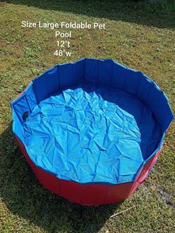 Fold Up Pet Pool