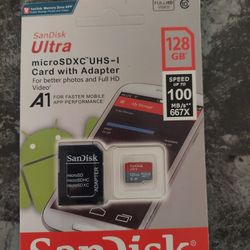 Sd Card 128gb $20