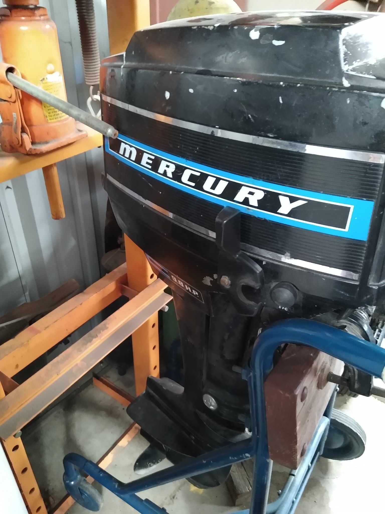 Mercury 9.8hp outboard 110 model
