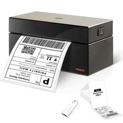 ORGBRO Shipping Label Printer, 4x6 Thermal Label Printer for Small Business, High Speed Sticker Maker for Commercial Grade Shipping Packages