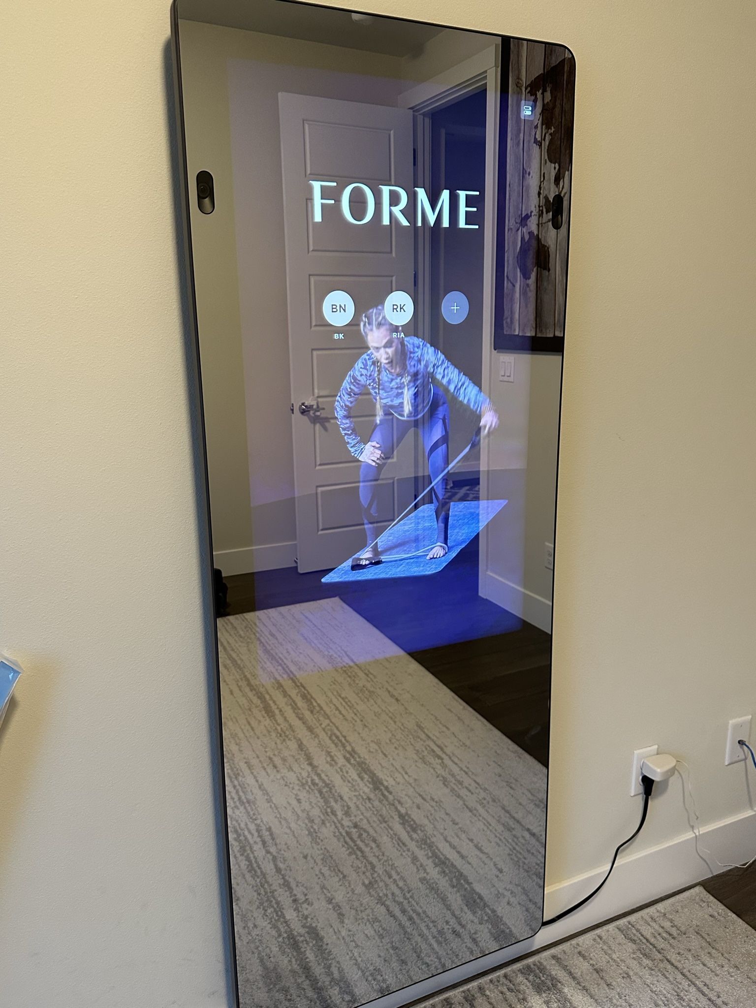 Fitness Mirror FORME LIFE Excellent Condition