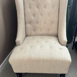 Beige L-Shaped Chairs