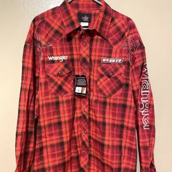 Wrangler Long Sleeve Button Up