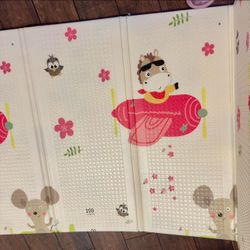 Foldable baby play mat extra large