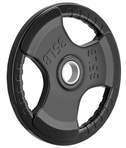 35 pound Olympic barbell plates