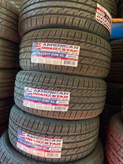 215/45/17 American Selling a set of new tires with a 50,000-mile warranty ✅🤩