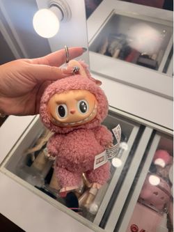 Real pink labubu