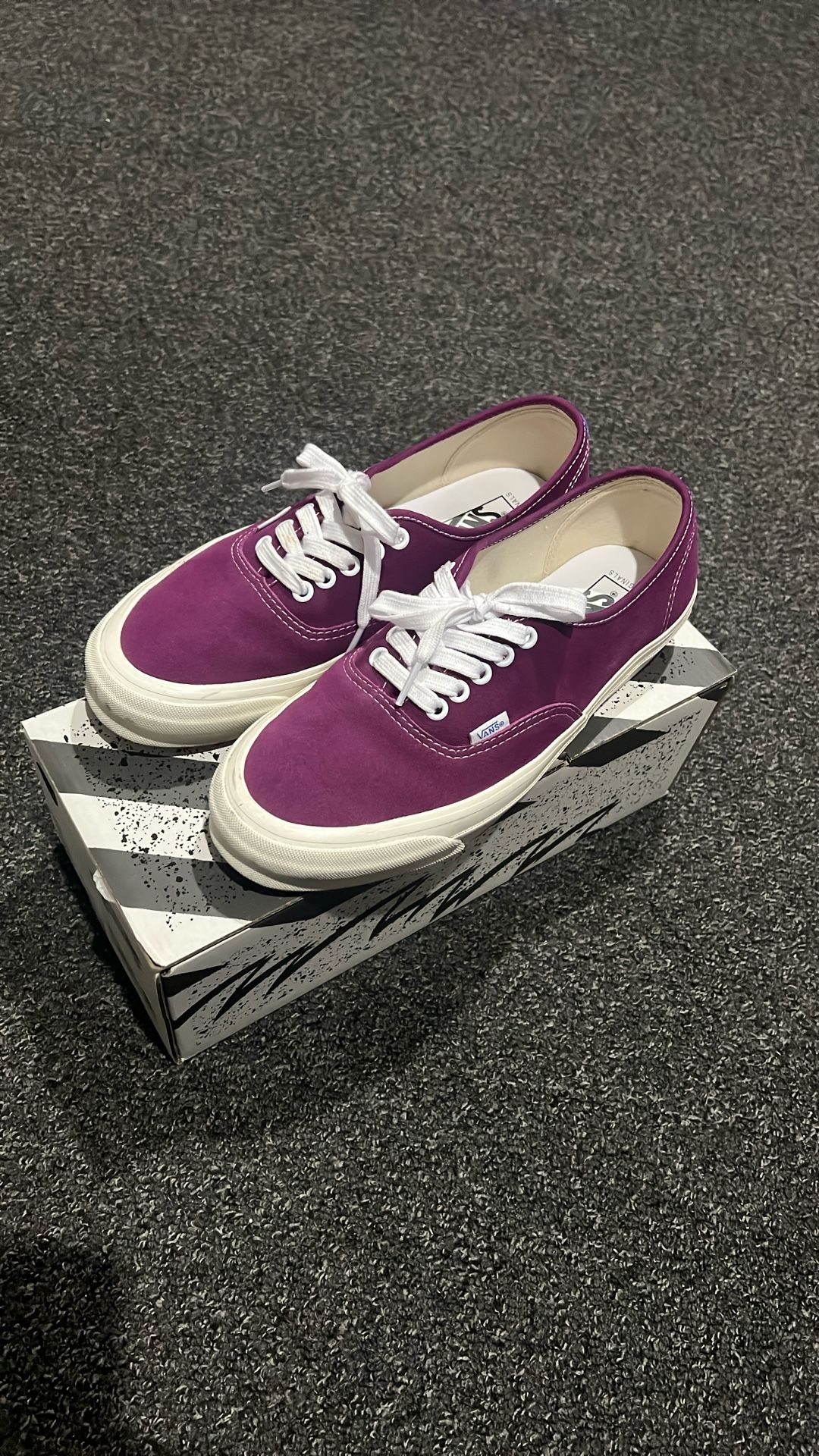 Vans Vault Authentic Lx Suede Dark Purple