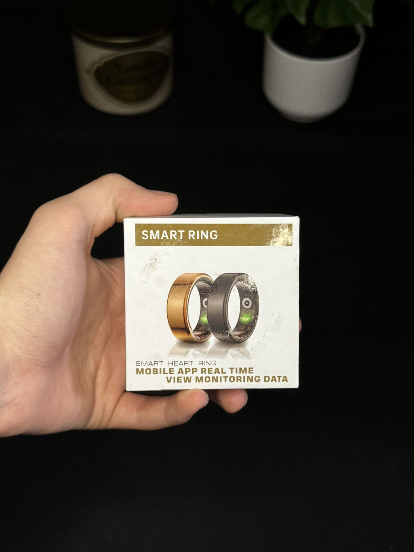 Health Rings for Women Men, Fitness Tracker with Heart Rate, Blood Pressure
