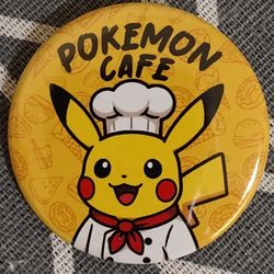 Pokemon Cafe 1.75 Inch Pin Back Button