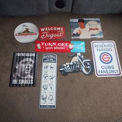 Signs for a man cave