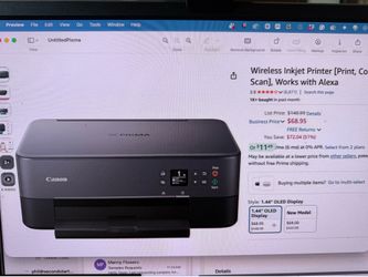 Cannon Pixma Printer