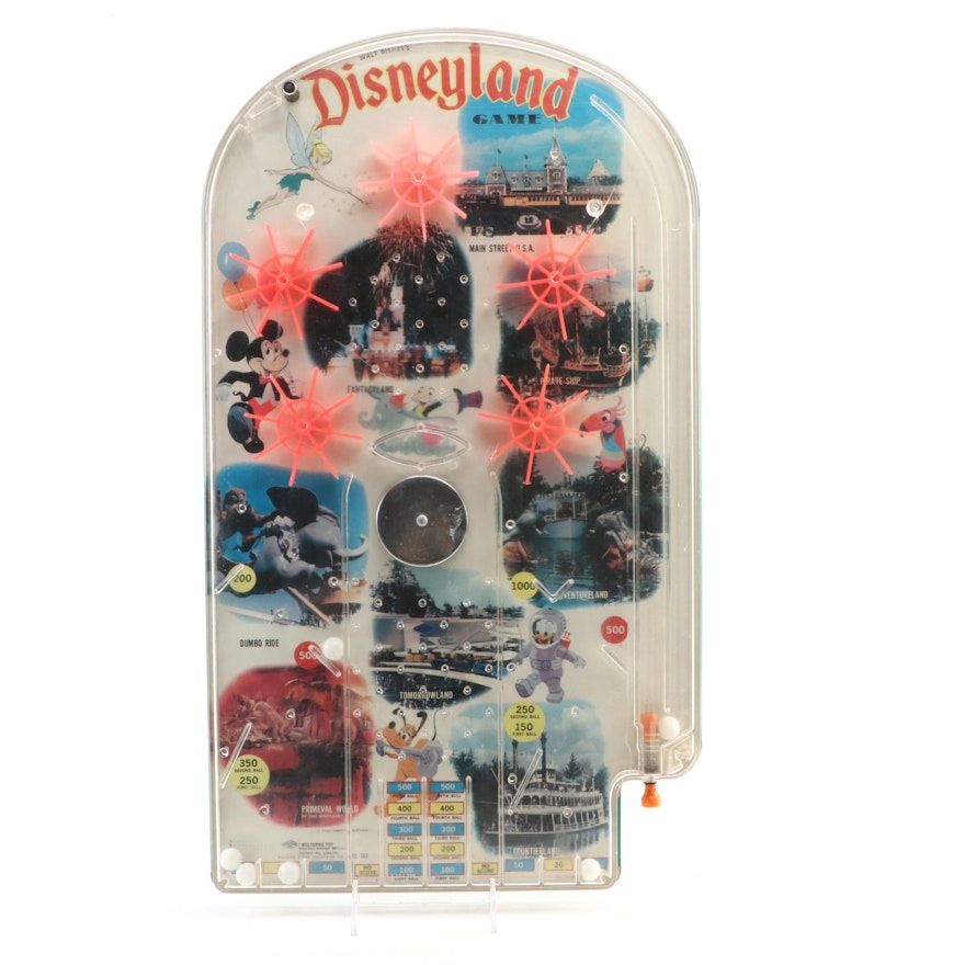 Wolverine Toys Walt Disney Disneyland Pinball Game 