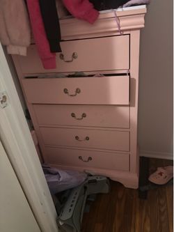 Pink Dresser