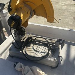 14” Dewalt Chopsaw (Model D28715, Corded)