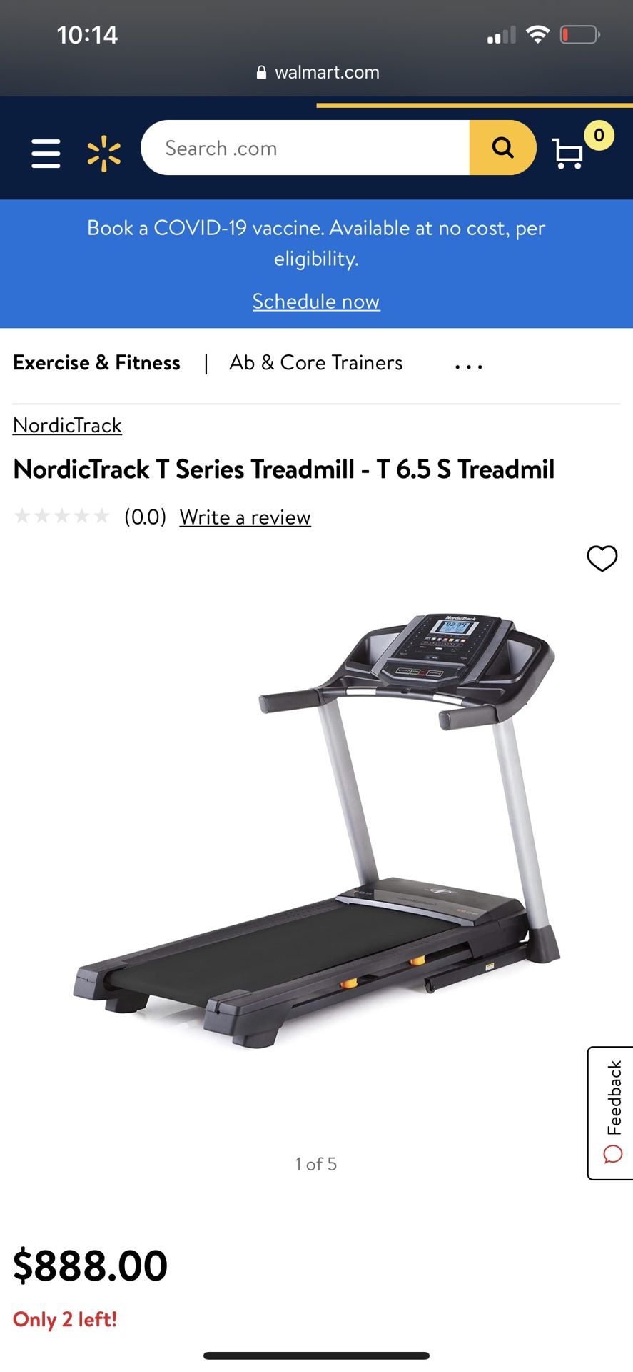 Treadmill Nordic Trac 6.5s $550 Each New In box