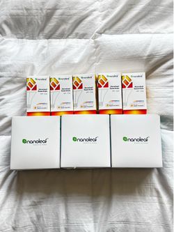NIB Unopened Nanoleaf Smart Bulbs and light strips