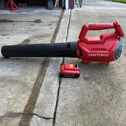 Craftsman Leaf Blower model CMCBL700 (with 4Ah Battery and Charger)